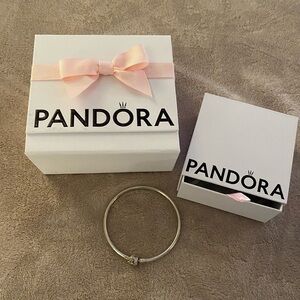 NWT Pandora Sterling Silver Bangle